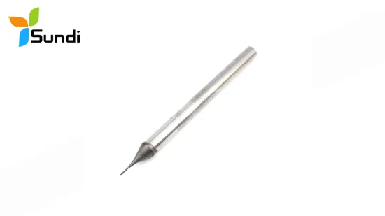 Sundi Tool Rapid Response Solid Carbide Micro Diameter HRC 45/55/60/65 Milling Bits CNC End Mill for CNC Machine Tools